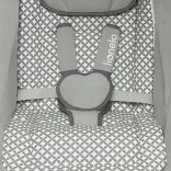 Lionelo Henny 2in1 hinta és pihenőszék - grey stone manó palota