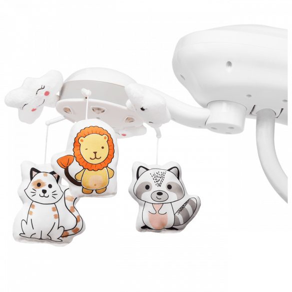 Lionelo Henny 2in1 hinta és pihenőszék - grey stone manó palota