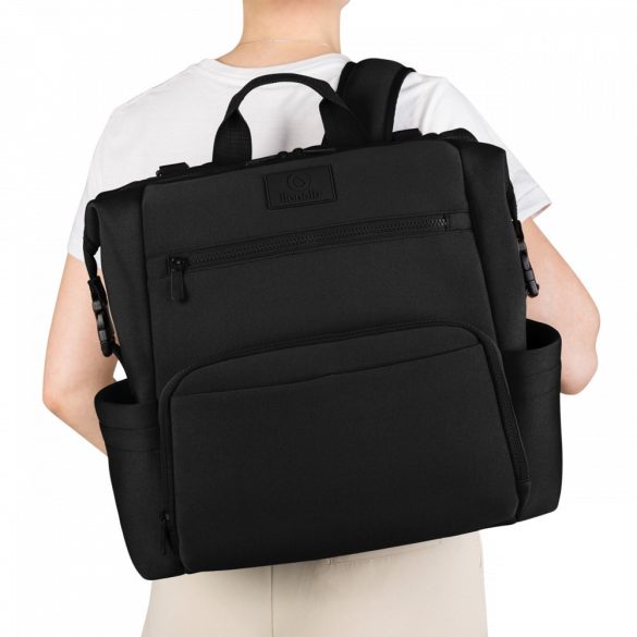 Lionelo Cube pelenkázó táska - fekete pelenkázó táska