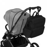 Lionelo Cube pelenkázó táska - fekete pelenkázó táska