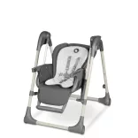 Lionelo Laurice 2in1 etetőszék és hinta - Grey Stone