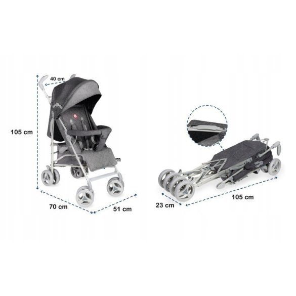 Lionelo Irma sport babakocsi - Dreamin manó palota