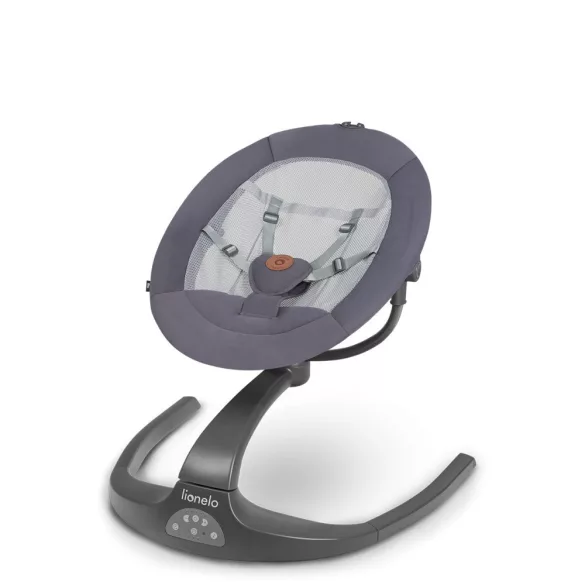 Lionelo Rina 360° elektromos pihenőszék és hinta - grey concrete manó palota