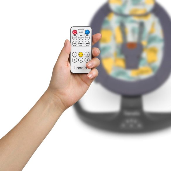 Lionelo Ralf elektromos pihenőszék és hinta - grey concrete manó palota