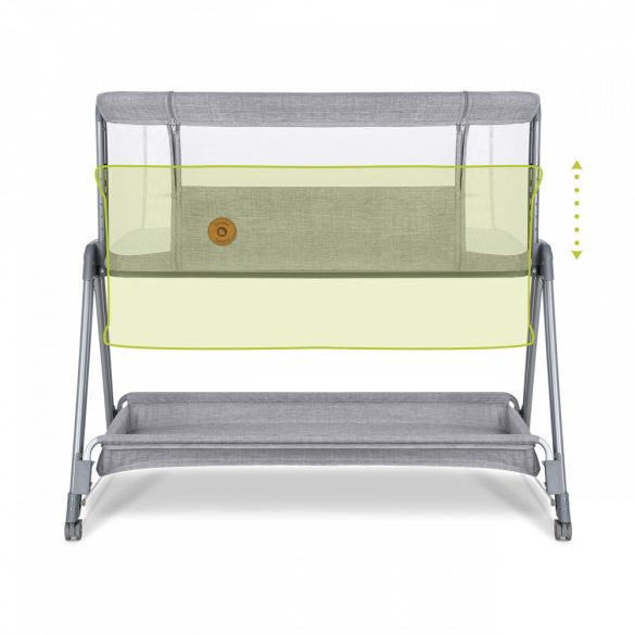 Lionelo Luna babaágy és babaöböl - Grey concrete manó palota