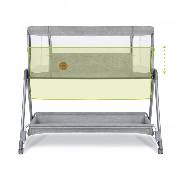 Lionelo Luna babaágy és babaöböl - Grey concrete manó palota
