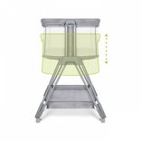 Lionelo Luna babaágy és babaöböl - Grey concrete manó palota