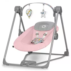 Lionelo Otto elektromos hinta - pink baby manó palota