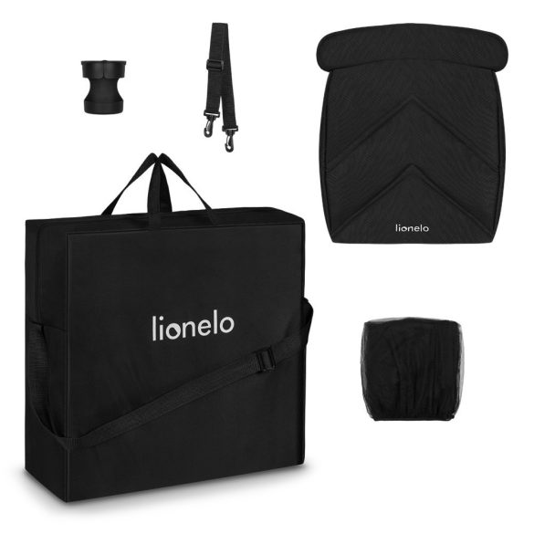 Lionelo Cloe Sport babakocsi - Black Onyx manó palota