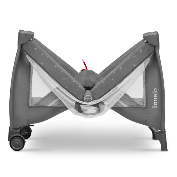 Lionelo Stefi Plus kétszintes utazóágy - Grey Multicolor manó palota