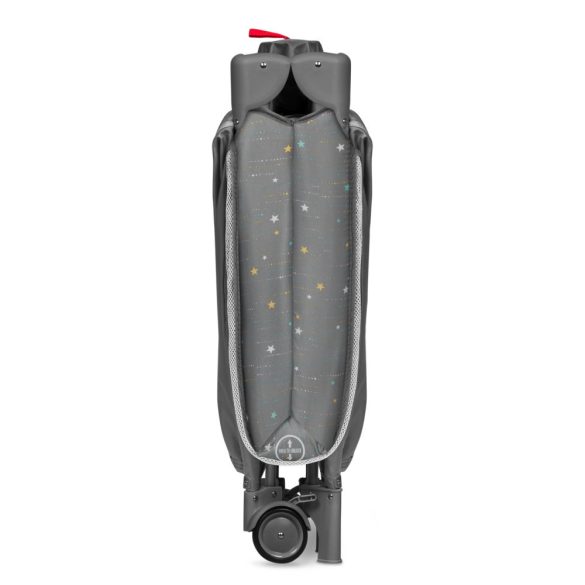 Lionelo Stefi Plus kétszintes utazóágy - Grey Multicolor manó palota