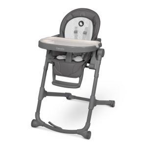 Lionelo Cora Plus 2in1 etetőszék és pihenőszék - Grey Stone manó palota