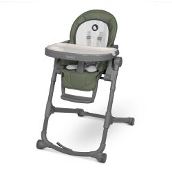 Lionelo Cora Plus 2in1 etetőszék és pihenőszék - Green Olive manó palota