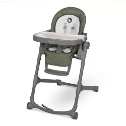 Lionelo Cora Plus 2in1 etetőszék és pihenőszék - Green Olive manó palota