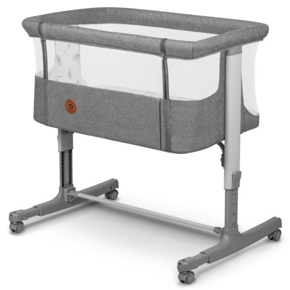 Lionelo babaöböl bölcsõ babaágy Aurora 3in1  szürke concrete