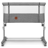 Lionelo babaöböl bölcsõ babaágy Aurora 3in1  szürke concrete