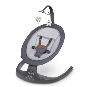 Lionelo Ralf elektromos pihenőszék és hinta - Grey Graphite manó palota