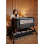 Lionelo Leonie Plus 3az1-ben babaágy, bölcső és babaöböl - Grey Stone