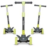 Lionelo Timmy 3 kerekű roller - Green Lime