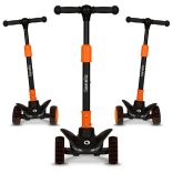 Lionelo Timmy 3 kerekű roller - Orange Black