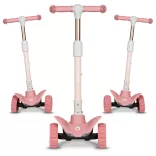 Lionelo Timmy 3 kerekű roller - Pink Rose