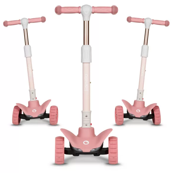 Lionelo Timmy 3 kerekű roller - Pink Rose
