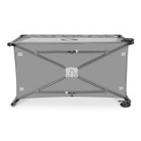 Lionelo Flower multifunkciós utazóágy - Grey Stone