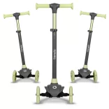 Lionelo Jessy 3 kerekű roller - Grey Green