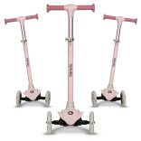 Lionelo Jessy 3 kerekű roller - Pink Rose