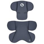 Lionelo Astrid i-Size babahordozó (40-87 cm) - Black Grey