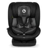 Lionelo gyerekülés Bastiaan i-Size Isofix 360 fok 40-150 cm fekete-szürke