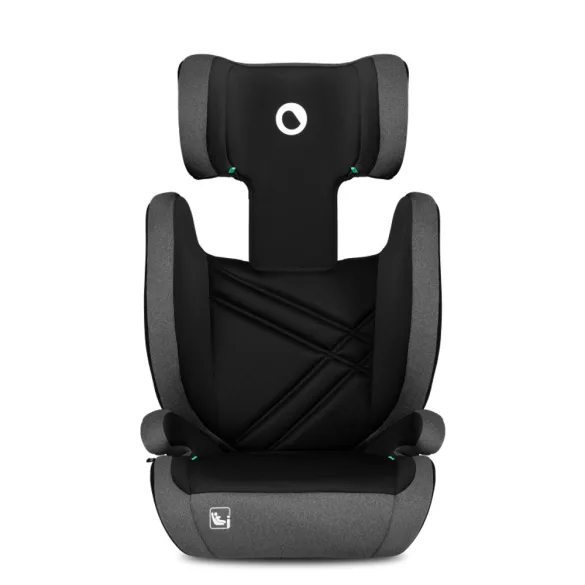 Lionelo gyerekülés Hugo I-Size 100-150 cm Isofix fekete-szürke