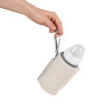 Lionelo Thermup Go PLUS hordozható akkumulátoros cumisüveg-melegítő - Beige Sand