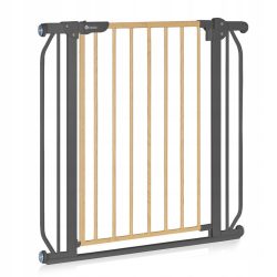   Lionelo Truus Slim biztonsági ajtórács - Grey Graphite (75-105 cm) 2 db toldóval!