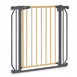   Lionelo Truus Slim biztonsági ajtórács - Grey Graphite (75-105 cm) 2 db toldóval!