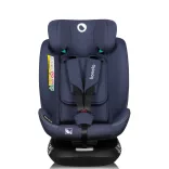 Lionelo Bastiaan One I-Size 360°-ban forgatható ISOFIX gyermekülés (40-150 cm) - Blue Navy
