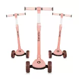 Lionelo Franky 3 kerekű 2in1 roller - Pink Rose