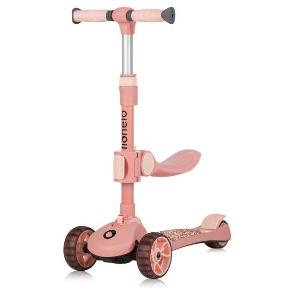 Lionelo Franky 3 kerekű 2in1 roller - Pink Rose