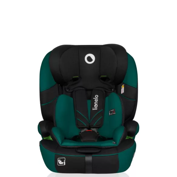 Lionelo gyerekülés Levi One I-Size 76-150 cm fekete-zöld