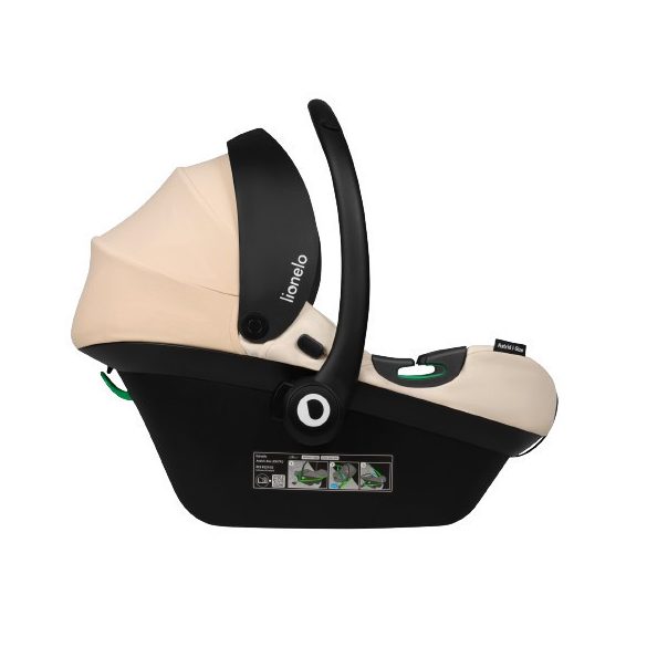 Lionelo Astrid i-Size babahordozó (40-87 cm) - Beige Sand