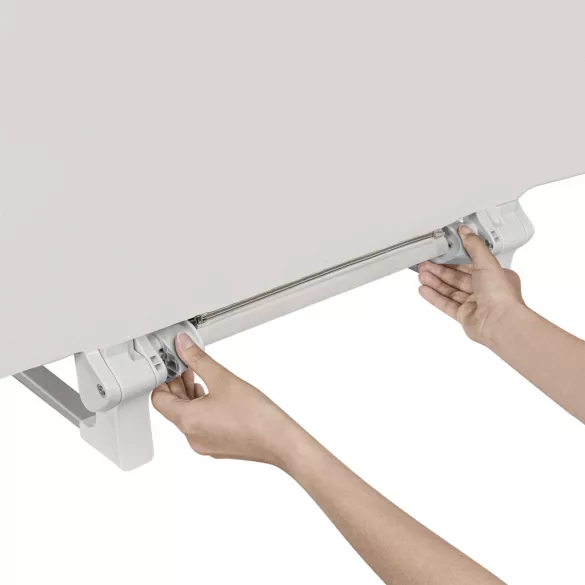 Lionelo Lora hordozható leesésgátló - Beige Sand (105x43x46 cm)