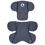 Lionelo Astrid I-Size Babahordozó + bázistalp Set (40-87 cm) - Black Grey