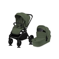   Lionelo Mika Plus 2in1 multifunkciós babakocsi - Green Olive