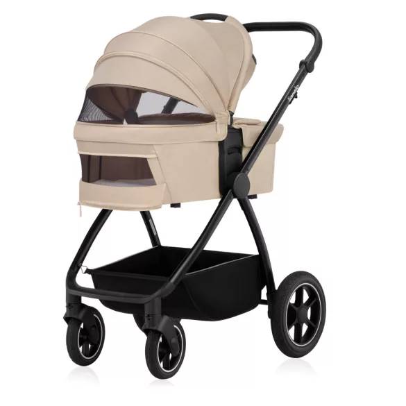 Lionelo Meril 2in1 multifunkciós babakocsi - Beige Sand