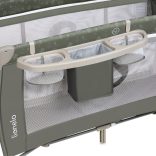 Lionelo Sven Plus multifunkciós utazóágy - Beige Olive