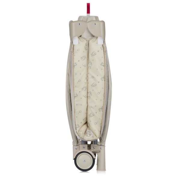 Lionelo Sven Plus multifunkciós utazóágy - Beige Latte