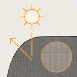 Lionelo autós napellenzõ függöny UV-, és szélálló 2 db Sunblocker fekete