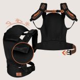 Lionelo Margareet Air csatos hordozó - Black