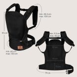 Lionelo Margareet Air csatos hordozó - Black