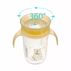 Akuku itatópohár csöpögésmentes 240 ml 360 fok I love my mammy